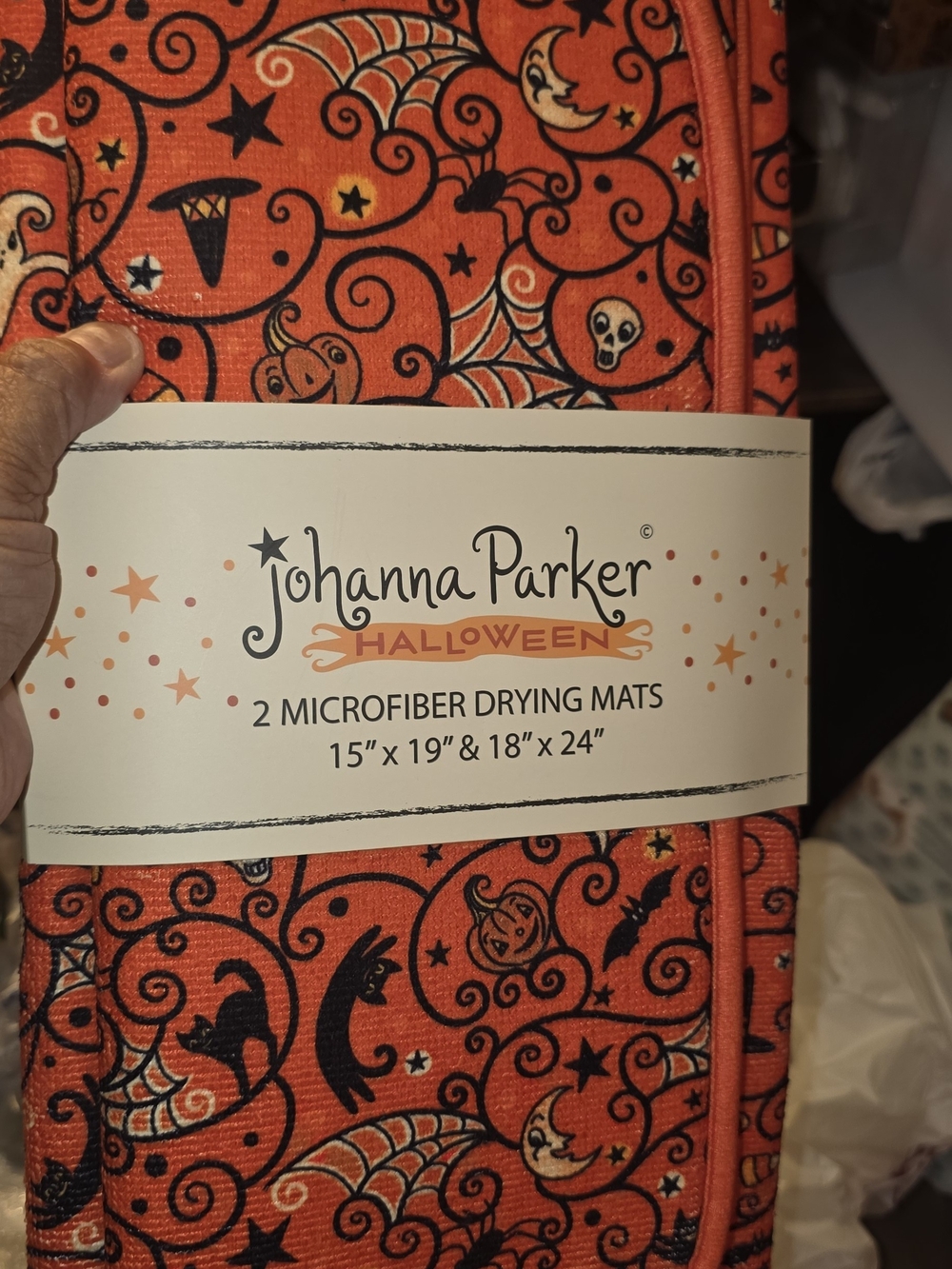 Johanna Parker Halloween Drying Mats